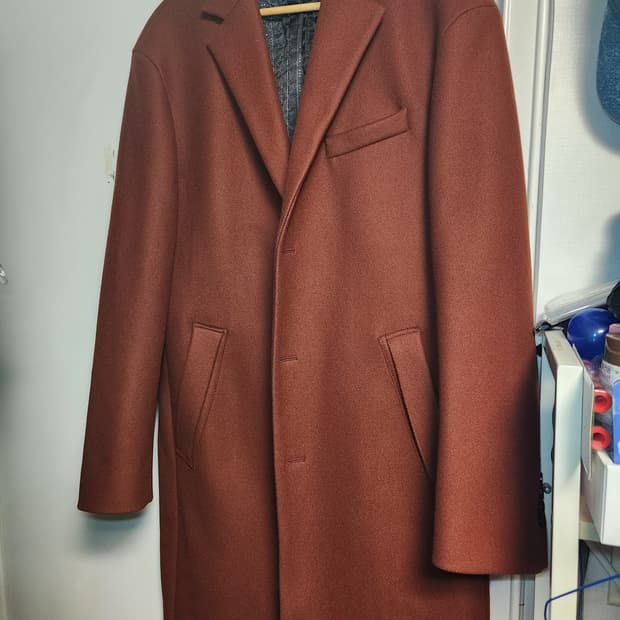 지이크 포르텍스 세미오버핏 롱코트 105