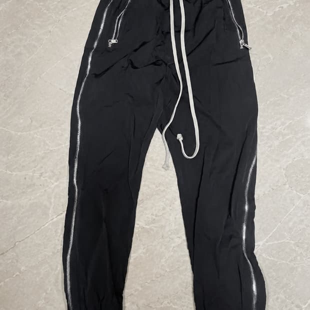 릭오웬스 (20SS) side zip track pants