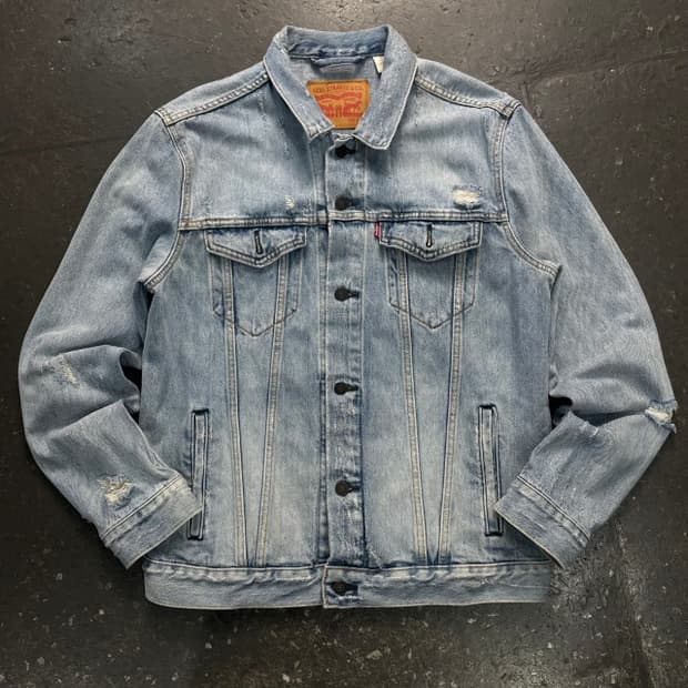 100 리바이스 청자켓 