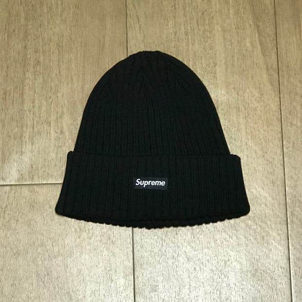 슈프림 오버다이드 비니 블랙