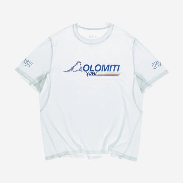 (S~XL/사이즈문의) UVU 돌로미티 숏슬리브 러닝 탑 화이트