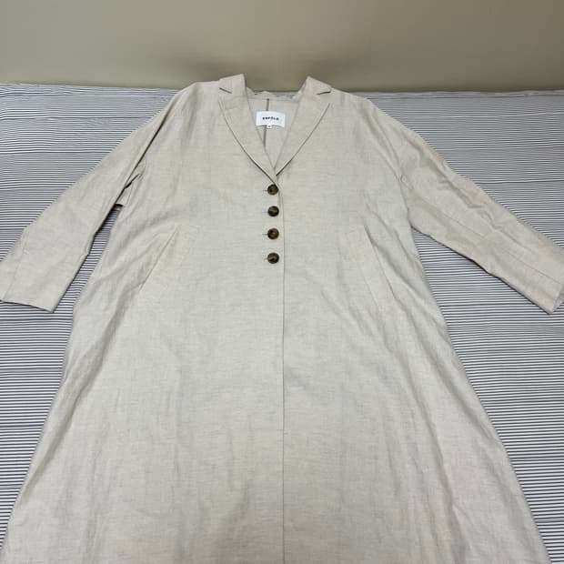 엔폴드 피쉬테일 롱 자켓