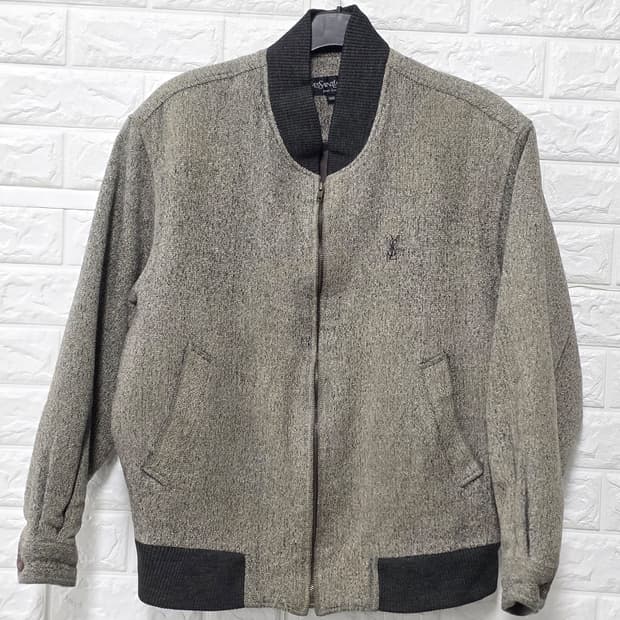 택포) 입생로랑 남성 봄버 자켓 105