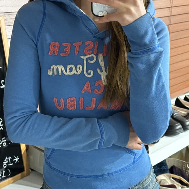 홀리스터 후드티