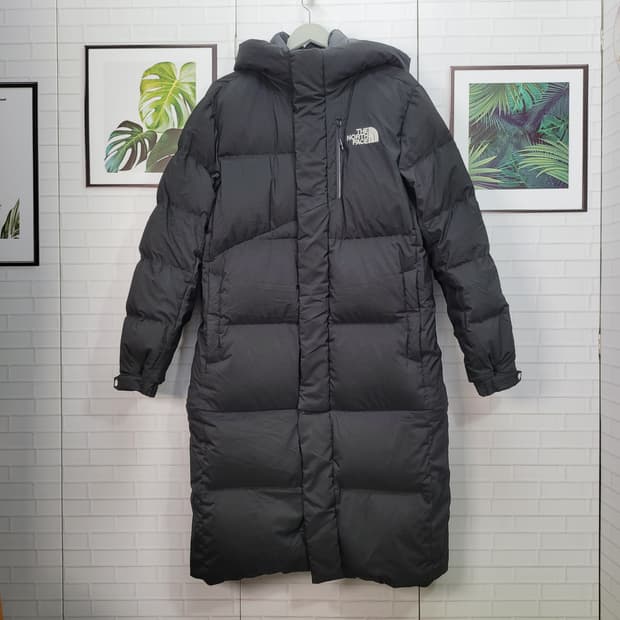 노스페이스 테크 슈퍼 에어 다운 후드 롱패딩 숏패딩 코트 자켓 95사이즈