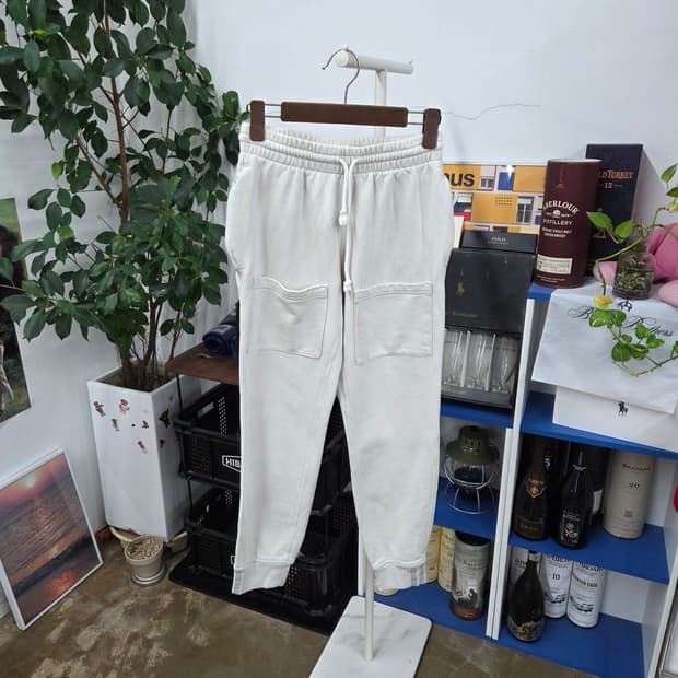 아디다스 우먼 스웻 조거팬츠 S