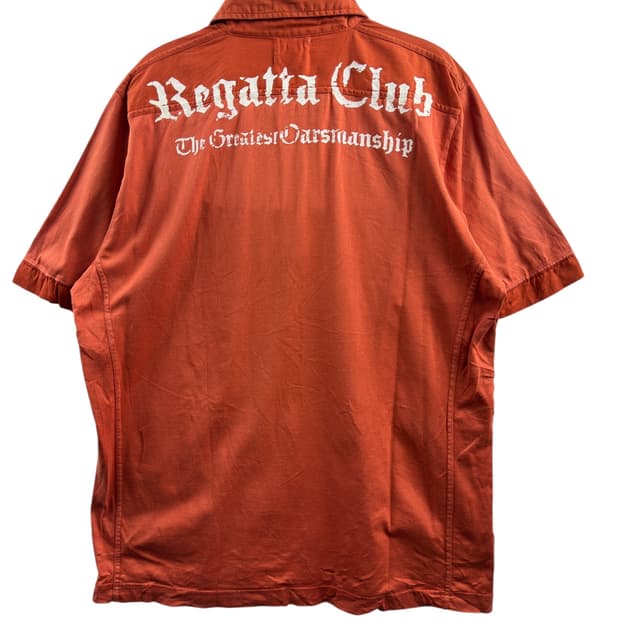 JPN REGATTA CLUB 프린팅 레터링 반팔슬리브685