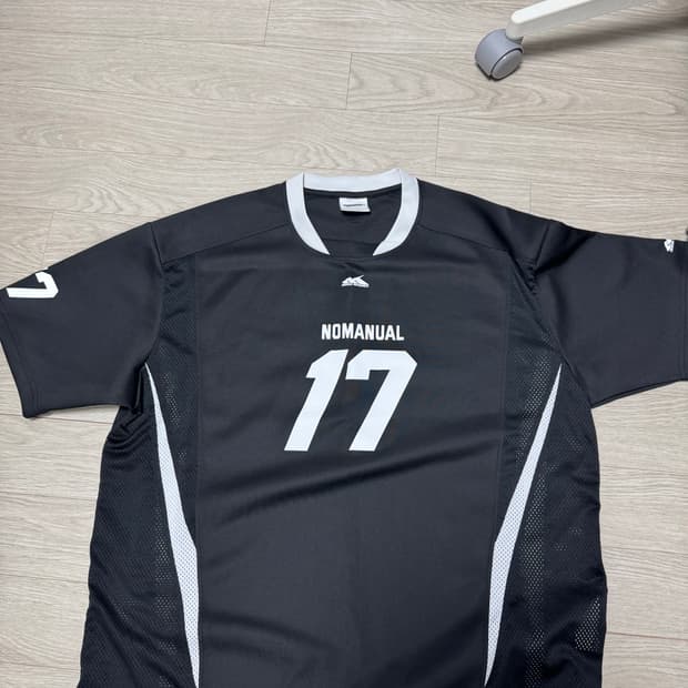 노매뉴얼 메쉬 풋볼 저지