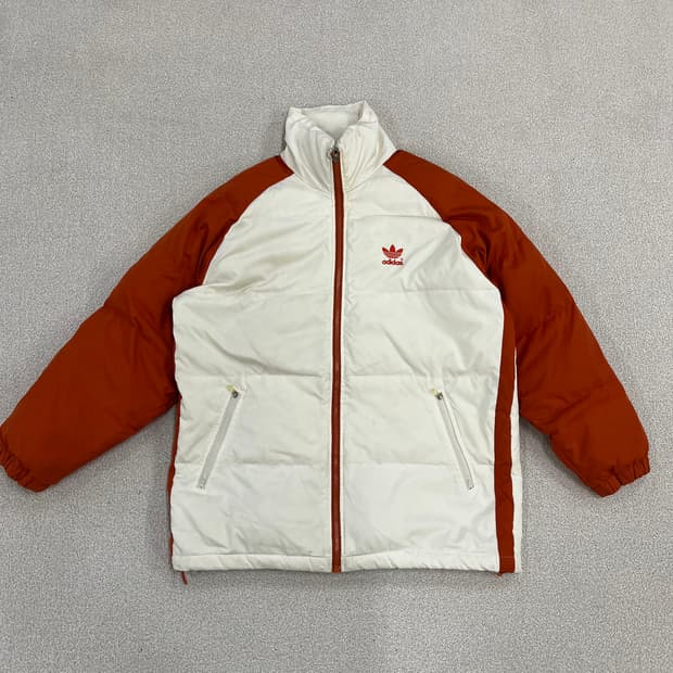 [95] 아디다스 올드스쿨 덕다운 배색 패딩 자켓 0107M1