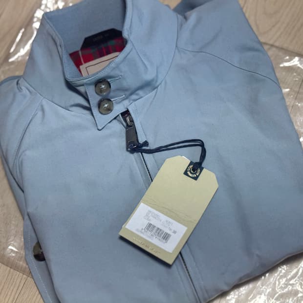 바라쿠타 G9 해링턴 자켓 오리지널 38 클라우드