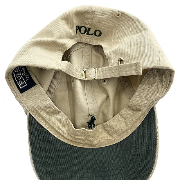폴로 금잘 버클 빈티지캡