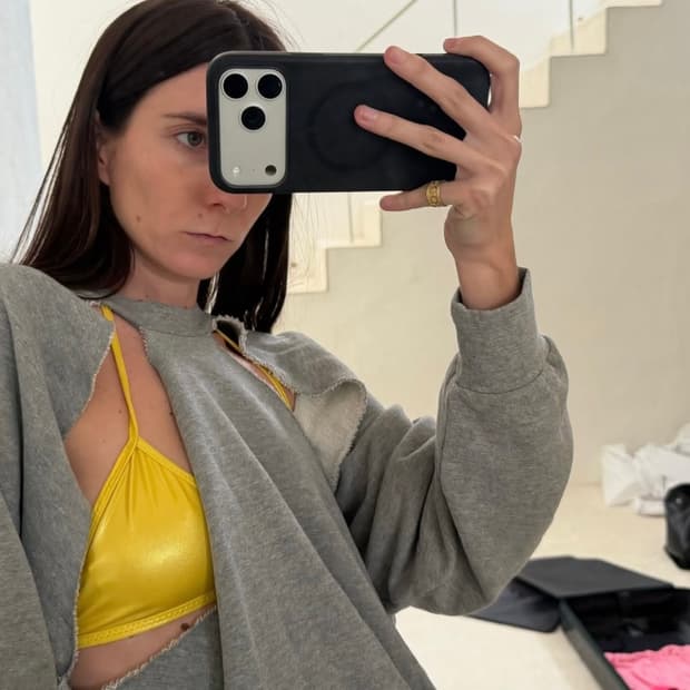 [XS,S,M]기마구아스 Rina 비키니 탑/옐로우