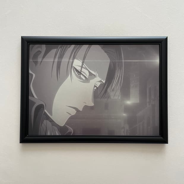 희귀 진격의 거인 리바이 액자