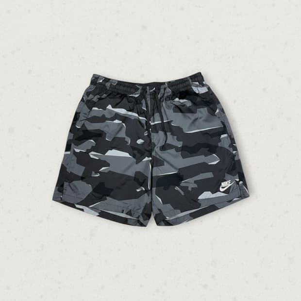 NIKE 나이키 밀리터리 반바지 그레이 M