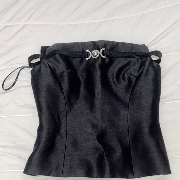 베르사체 메두사 뷔스티에 탑