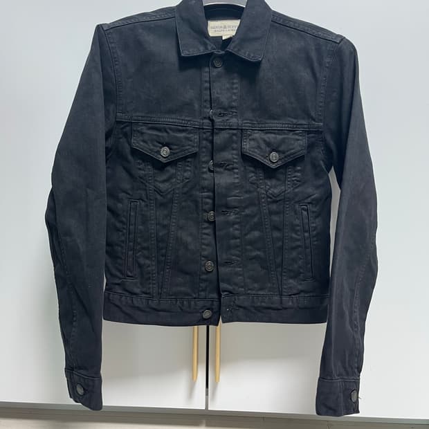 랄프로렌 데님앤서플라이 왁스 코팅 데님 트러커 자켓