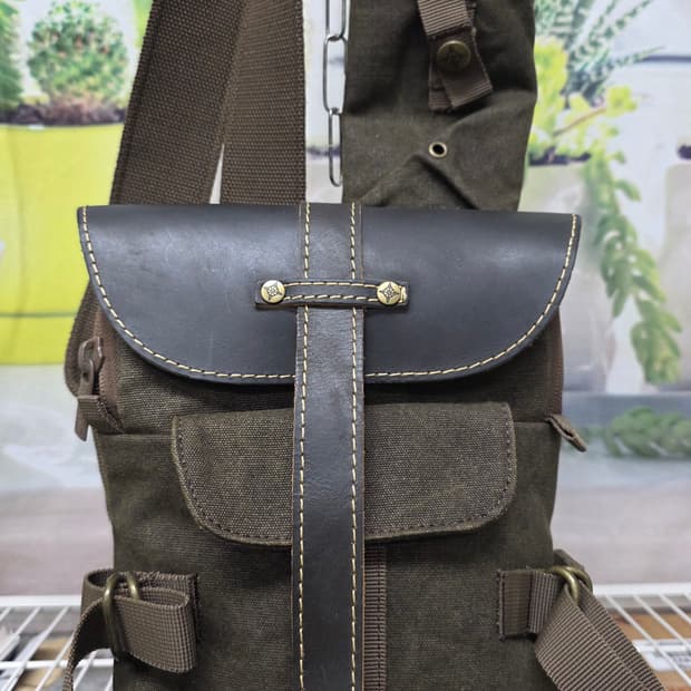 내셔널지오그래픽 스몰 슬링백 크로스백 캔버스백 BF31