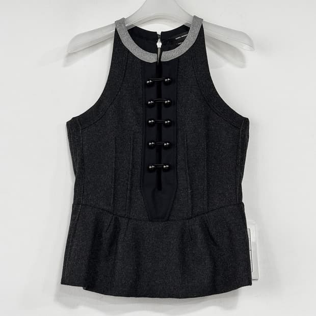 이자벨마랑 울 펠트 페플럼 탑