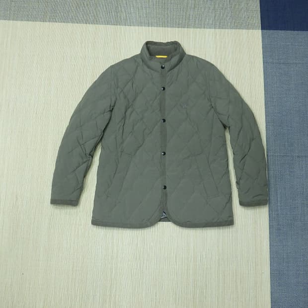 (L/100) 헨리코튼 남성 구스다운 패딩 퀄팅 자켓