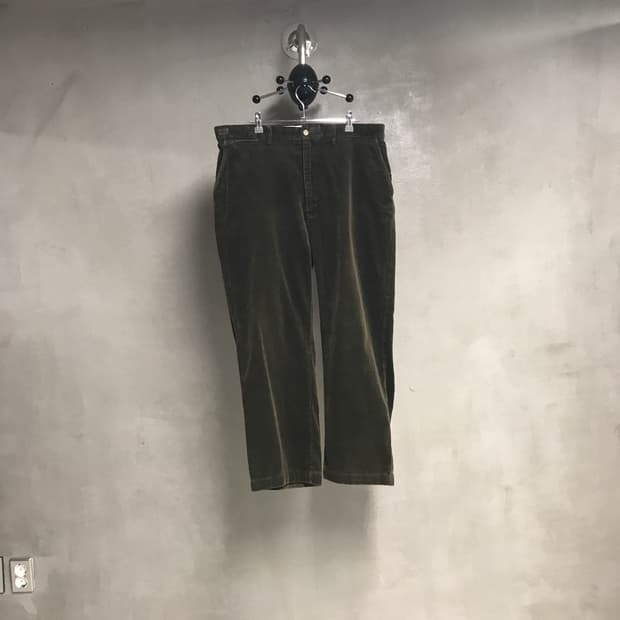 폴로 랄프로렌 코듀로이 팬츠 카키 36/34