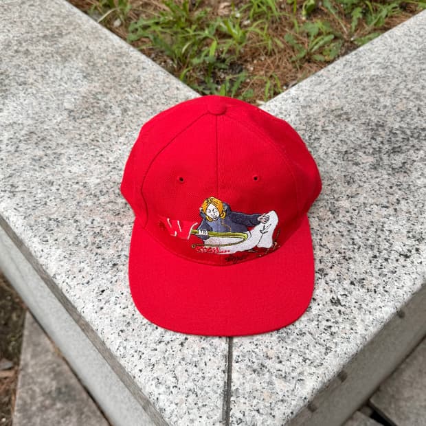 90s Cap House 6-panel 빈티지 캡