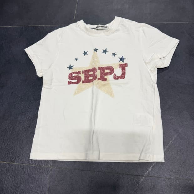 썬번프로젝트 반팔 sbpj t shrit white