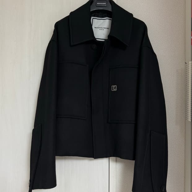 (48) 22fw 우영미 울 크롭 점퍼 자켓