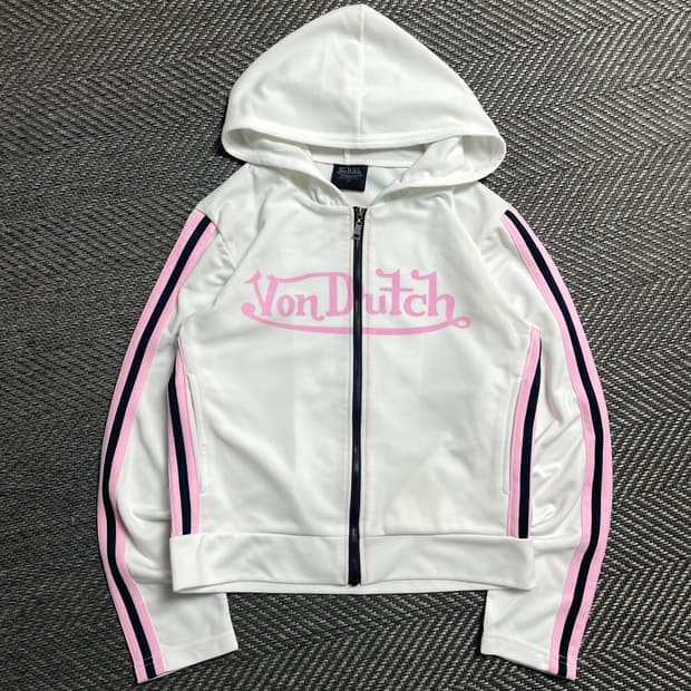 Von dutch 본더치 y2K 올드스쿨 트랙 후드집업o 6026