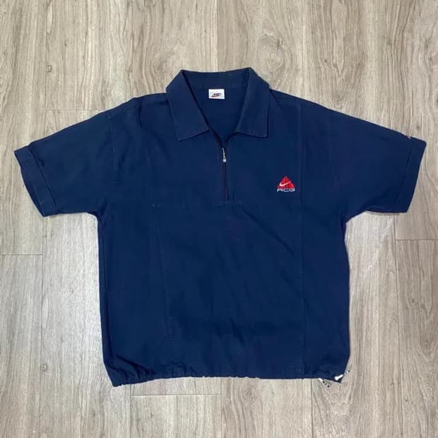 00s빈티지 나이키 acg 반팔 아노락
