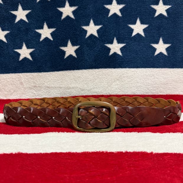 빈티지 위빙 레더벨트 Vintage Leather belt