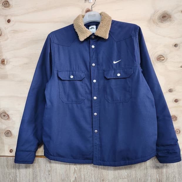 734) 나이키 SB 패디드 플란넬 스케이드보드 자켓