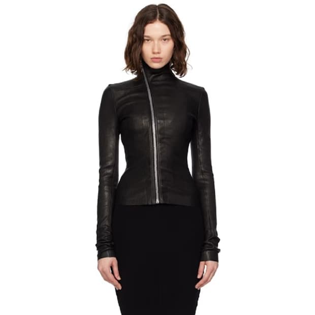 40/ Rick Owens 릭오웬스 개리 가죽 재킷