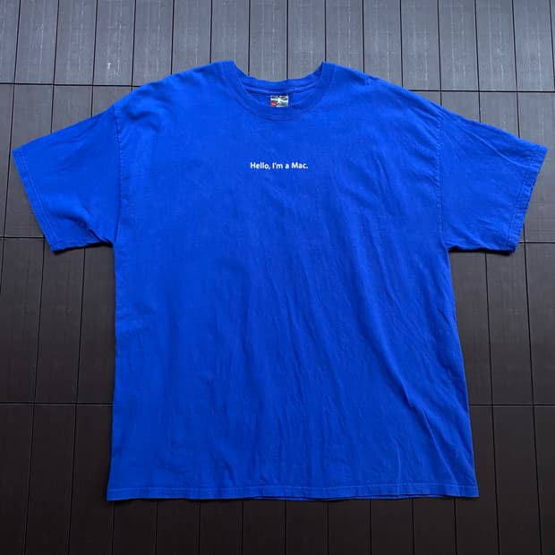 (2XL) 00s 애플 apple mac 티셔츠