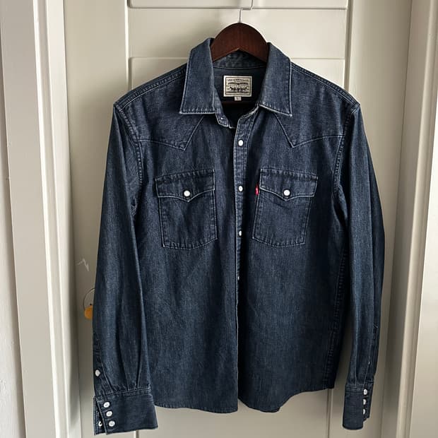 Levi’s 데님 웨스턴 셔츠