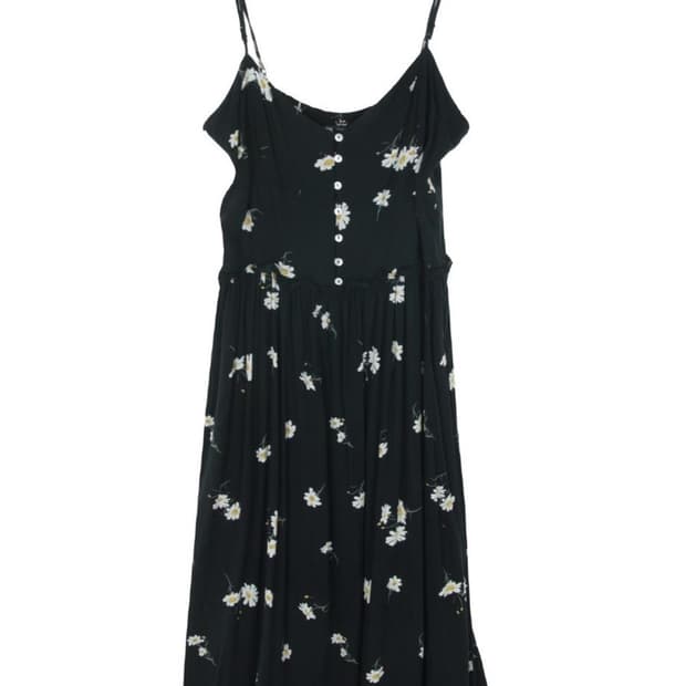 자라 플라워 탱크탑 원피스