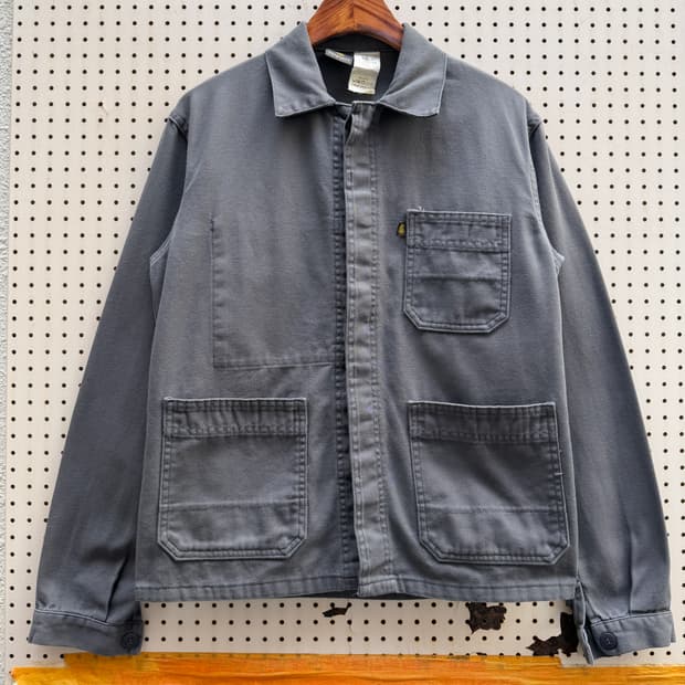 1990s CEPOVETT FADED GREY 프렌치워크자켓