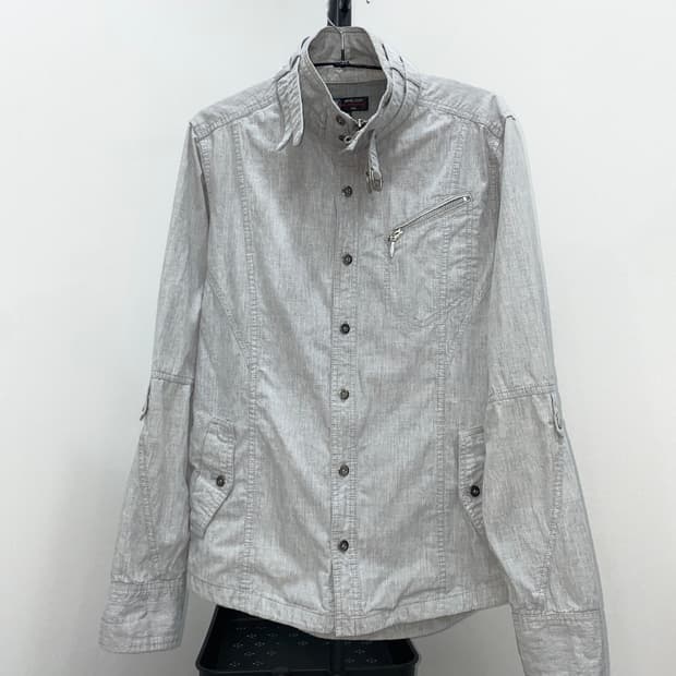 High-Neck Utility Field Jacket