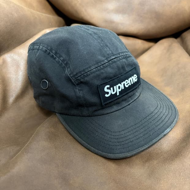 00s 슈프림 워시드 캠프캡