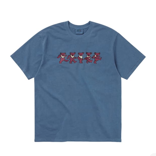 디스이즈네버댓 GD 그레이트풀댄싱베어스 더스티블루 티셔츠 구합니다