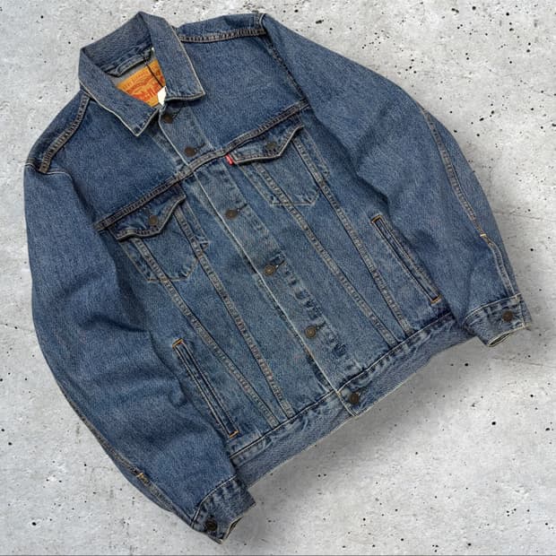[M] 리바이스 타입 3 데님 트러커 자켓 청자켓 D197