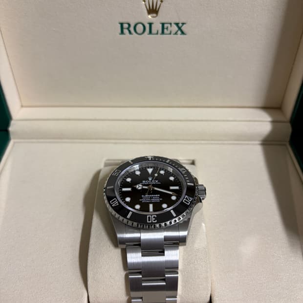 롤렉스 서브마리너 논데이트 124060 섭마 논데 남자시계
