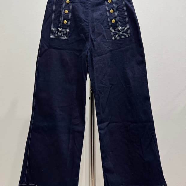 캐피탈 마린 스터드 데님 팬츠