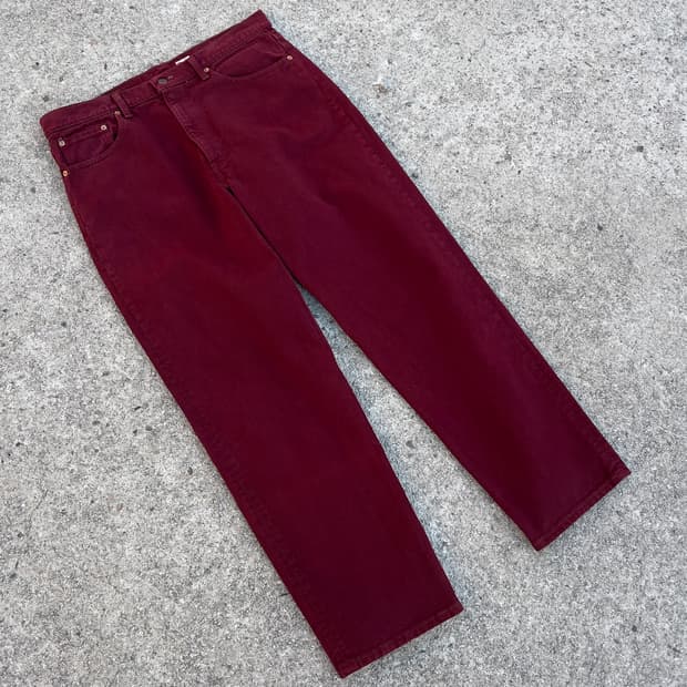 [37] 90s 미제 리바이스 555 레드