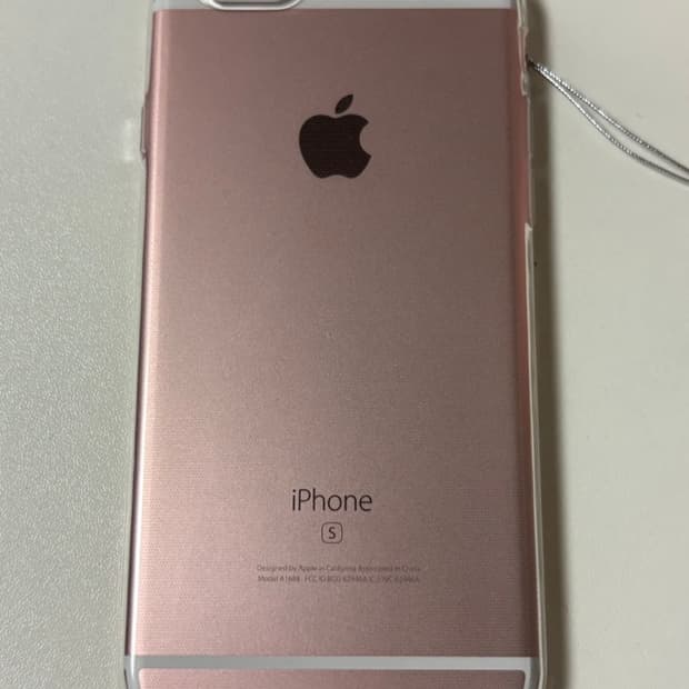 (무음카메라) 아이폰 6s 로즈골드 배터리100