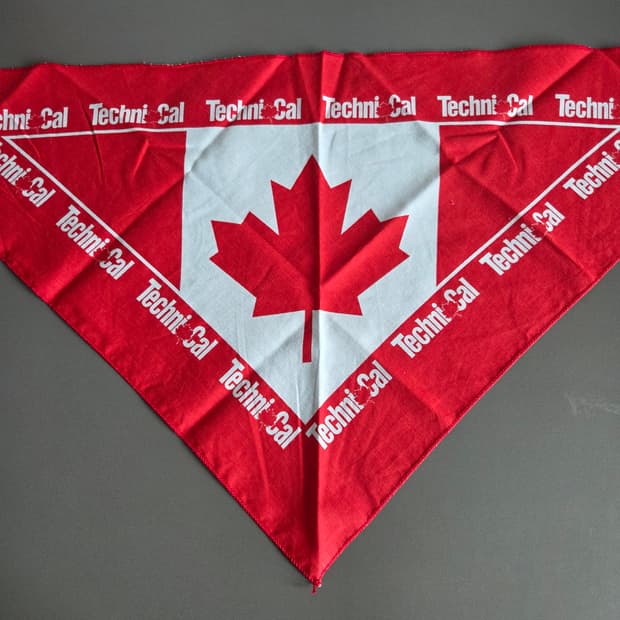Canadian vintage 반다나 스카프