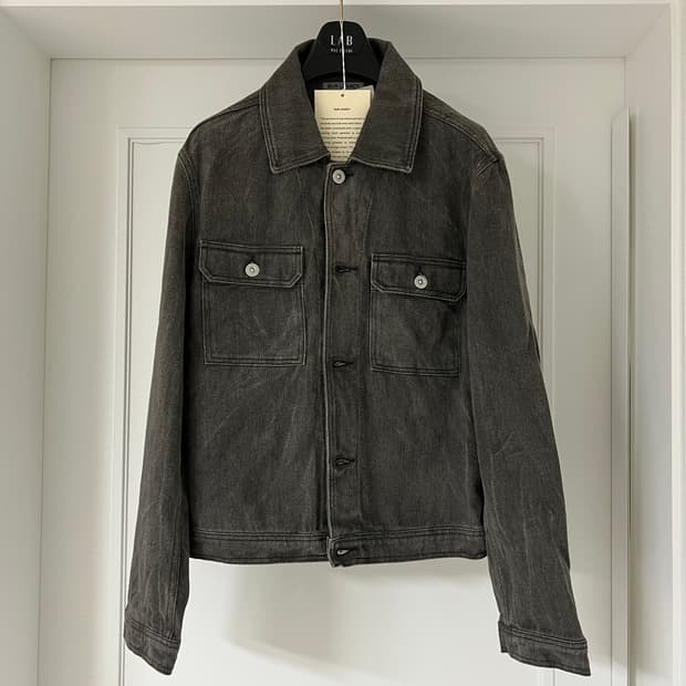 [46] 아워레가시 모노자켓 그레이 린넨