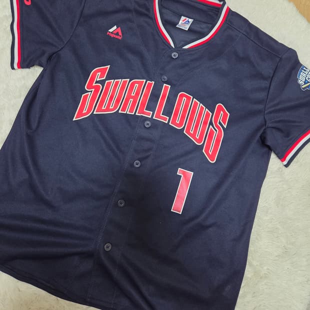 마제스틱 야쿠르트 스왈로즈 야마다 유니폼 Free