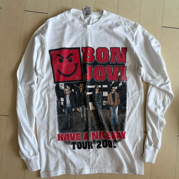 05년도 본조비 머천 긴팔티