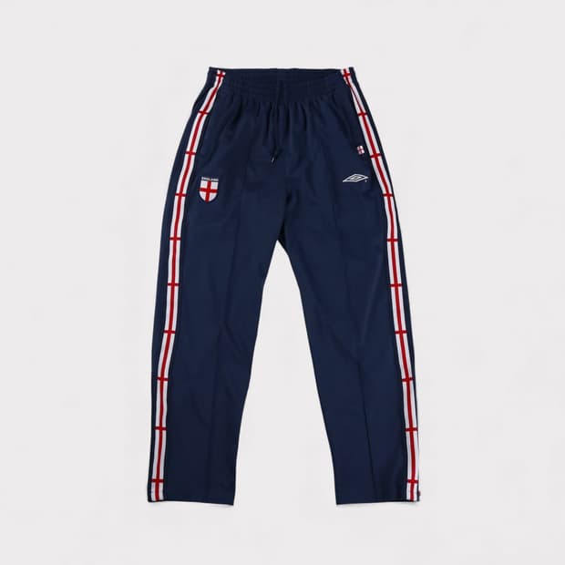 [L] 90's 엄브로 잉글랜드 사이드라인 트랙팬츠