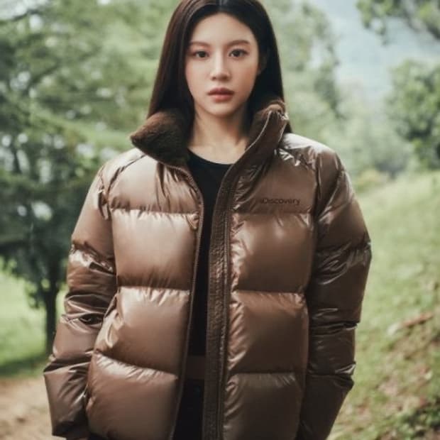 디스커버리 글로우 다운 브라운 (95)